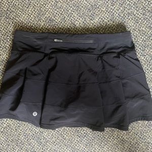 LULULEMON pace rival mid-rise tennis skirt